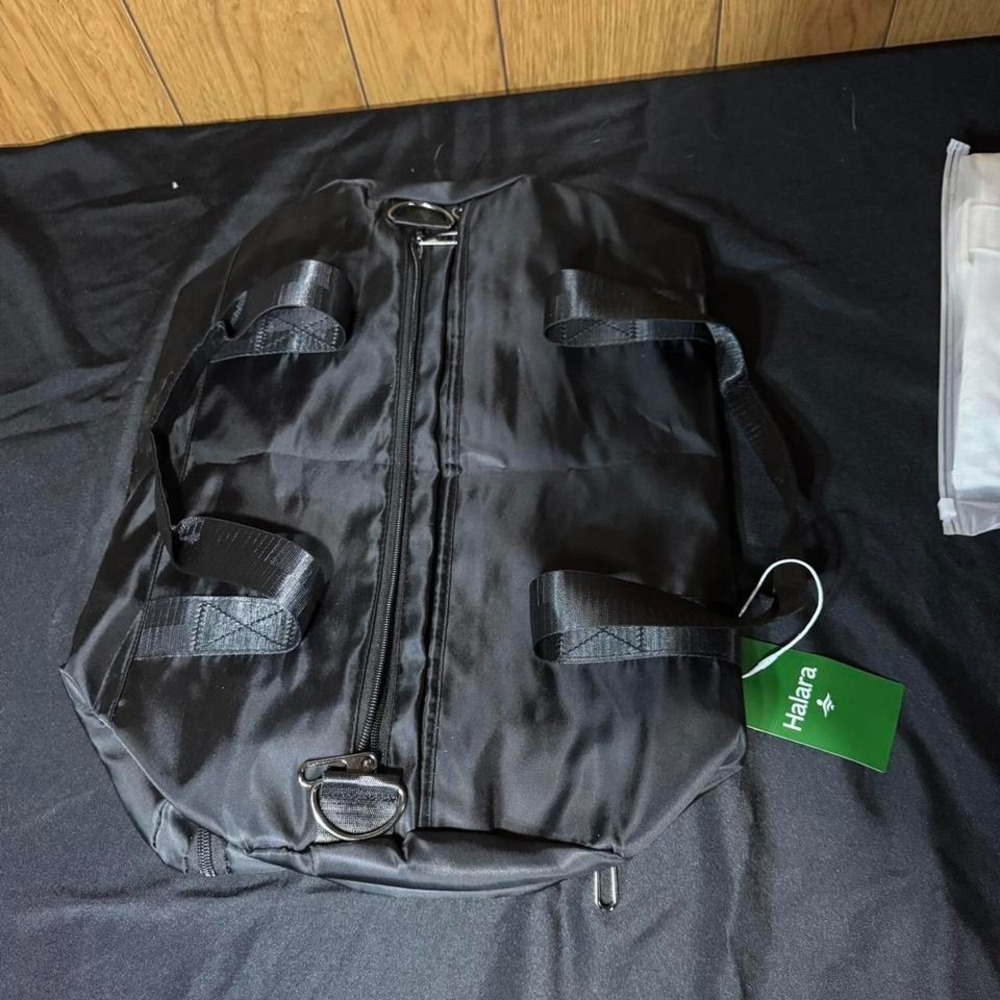 Black Halara‎ duffel bag NWT